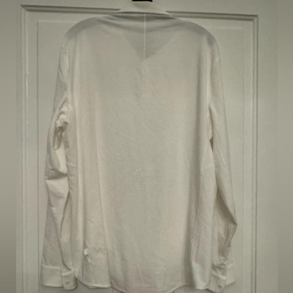 Lululemon Athletica White Button Down Shirt - Picture 4 of 4